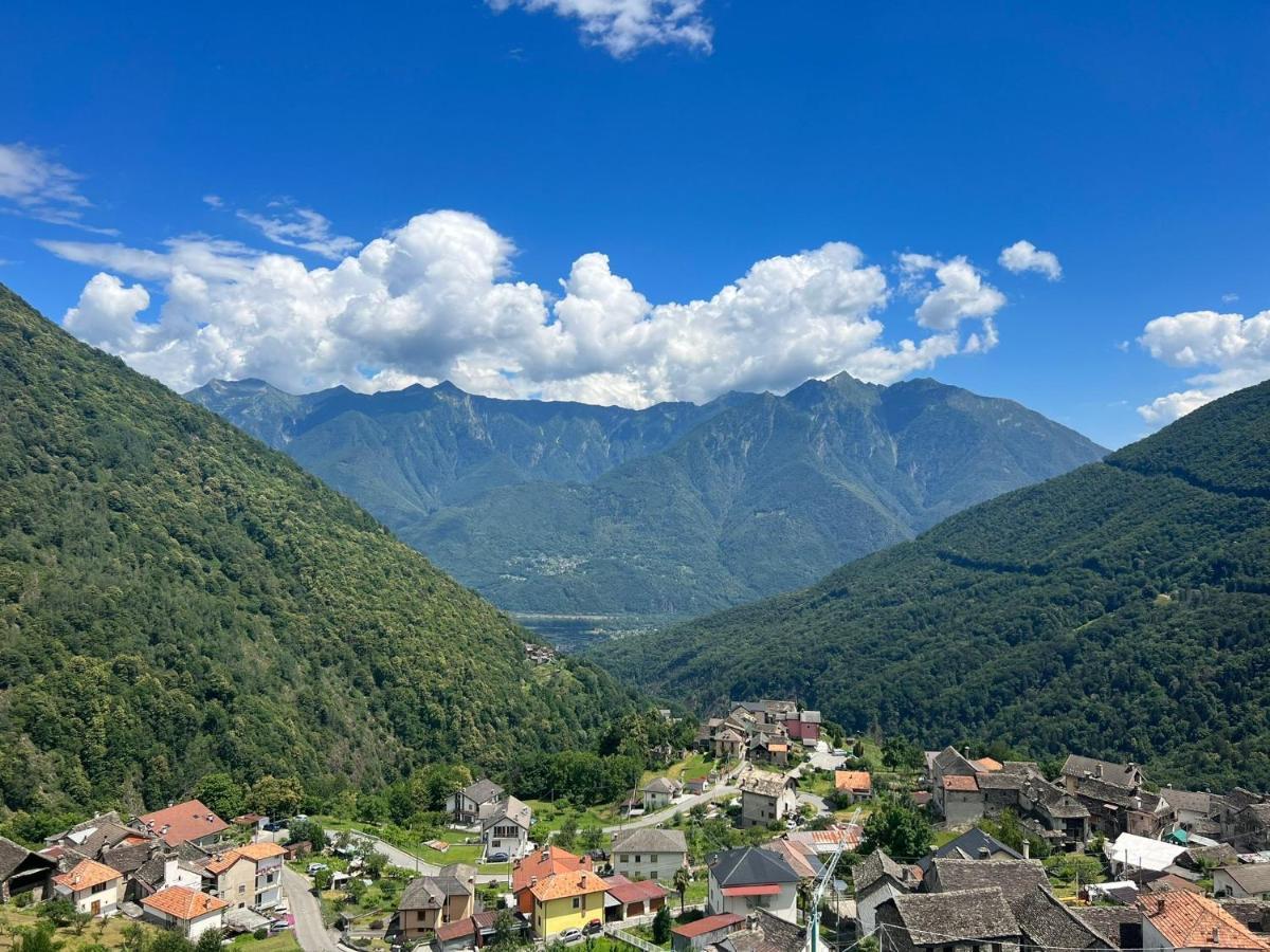 Casa Del Cios Calda E Intima Casetta Immersa Nel Verde Delle Montagne Alpe Basciumo Exterior foto